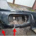 Бампер задний